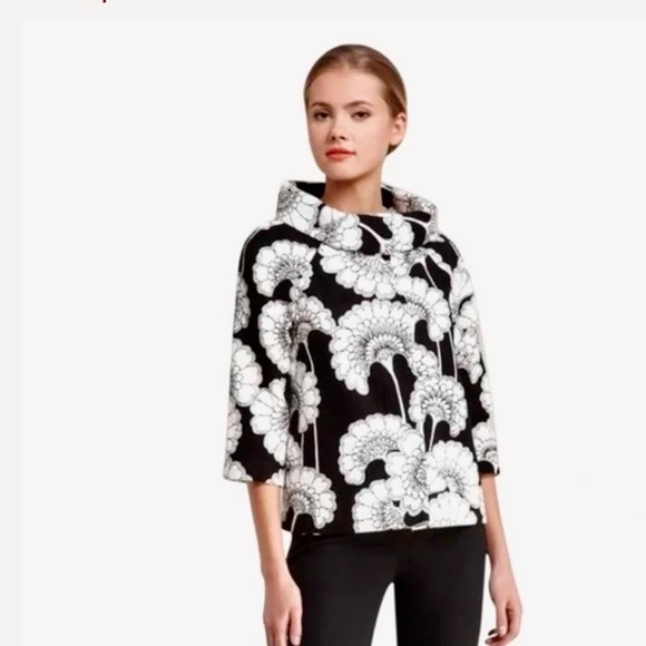 Kate Spade Crop Jacket in Florence Broadhurst for Kate Spade Exclusive Fabric - Picture 2 of 11